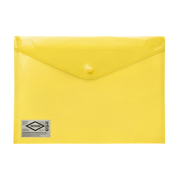 HS241 plastic snap envelope