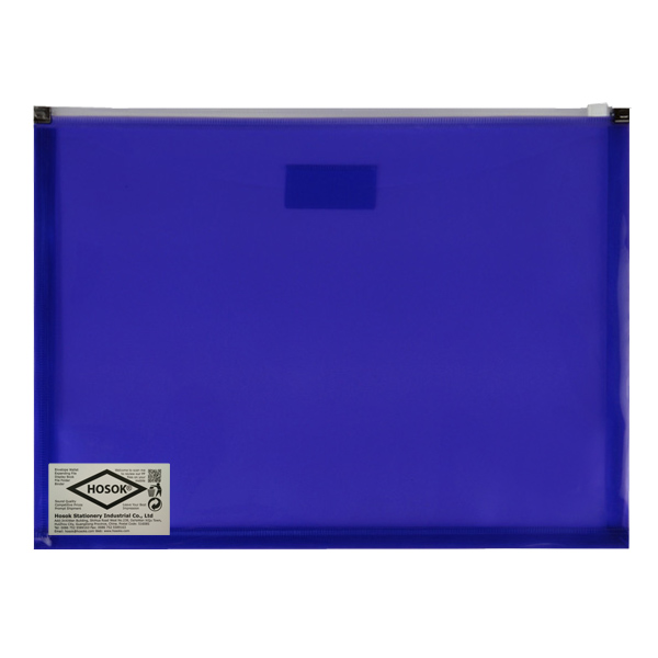 HS177 front pocket zip envelope