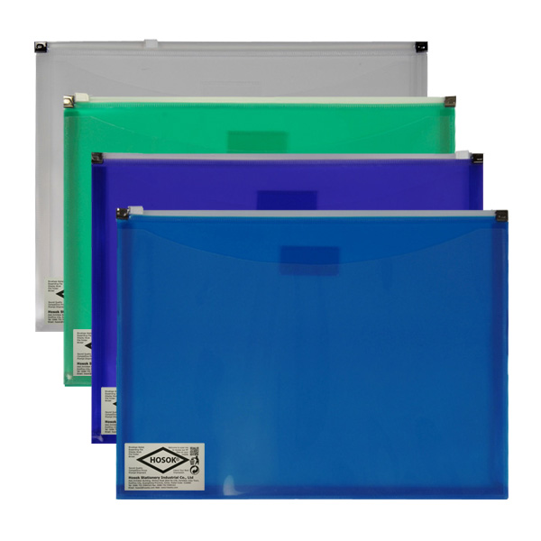 HS177 front pocket zip envelope