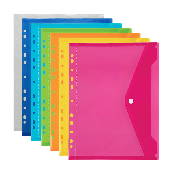 HS268 snap envelope for binder