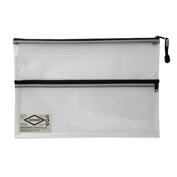 HS159 twin pockets mesh bag