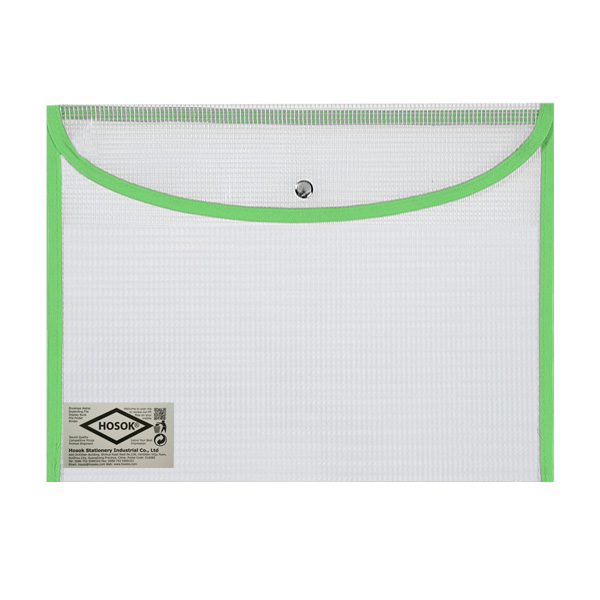 HS266 large snap mesh bag