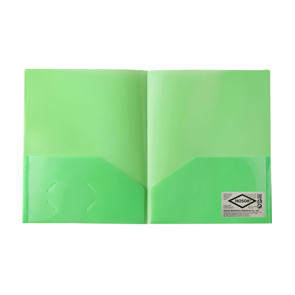 HS378 twin pocket presentation folder