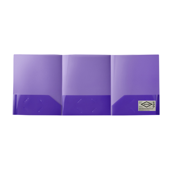HS376 tri pocket presentation folder