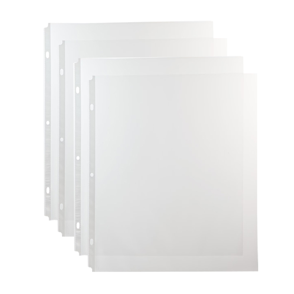 HS505 white stripe sheet protector