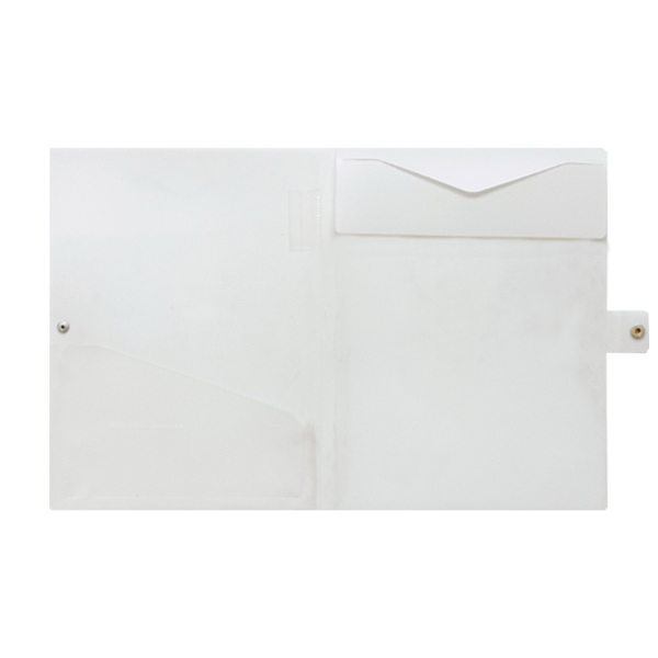 HS359 large snap pad folio
