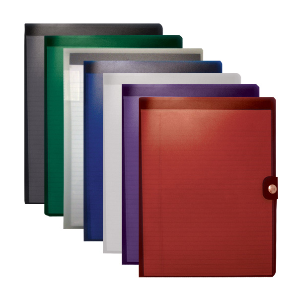 HS359 large snap pad folio