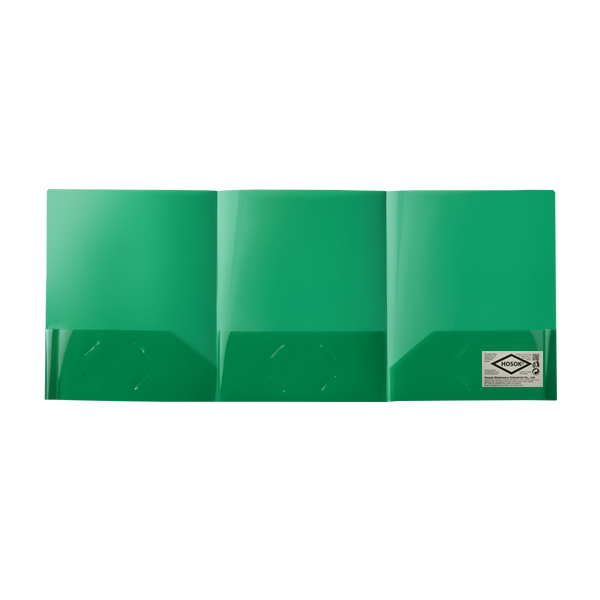 HS376 tri pocket presentation folder